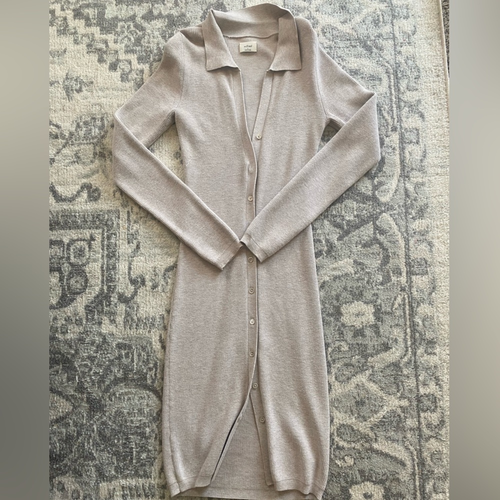 Wilfred bodycon knit dress